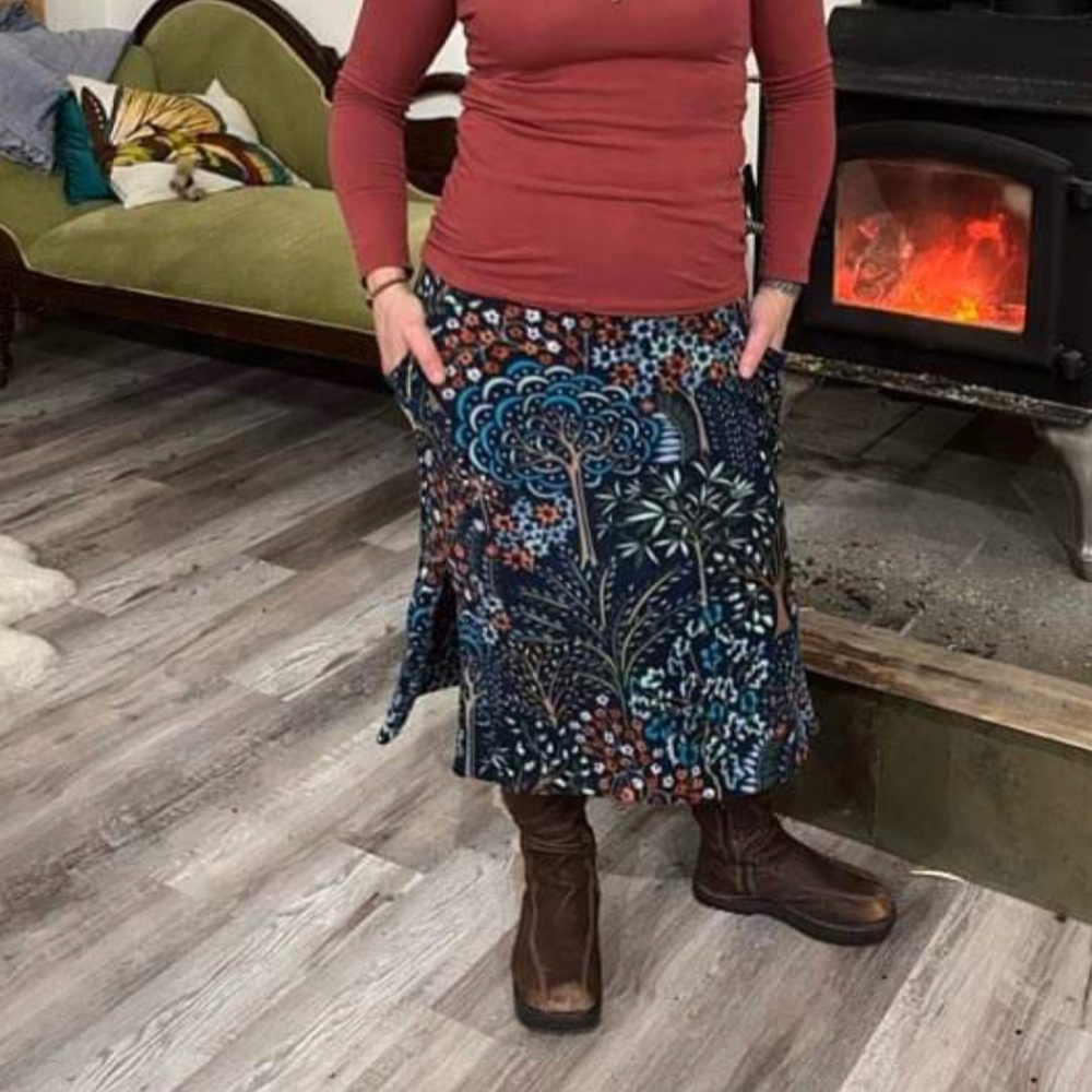 Mountain Mama Fleece Winter Skirt Bum Cover